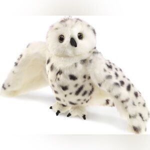 Folkmanis Snowy Owl hand puppet